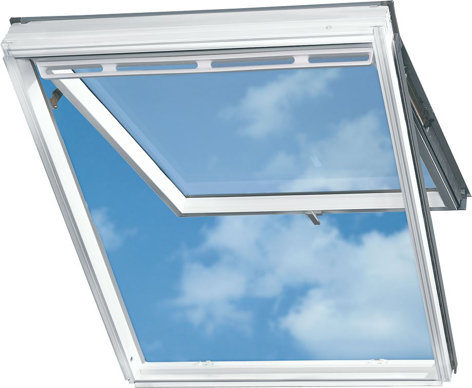 Мансардное окно VELUX, модель GPU 0073 КОМФОРТ ПАНОРАМА влагостойкое