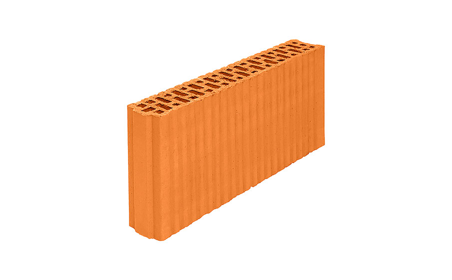 Блок керамический поризованный Porotherm 8 М100 4,5 NF